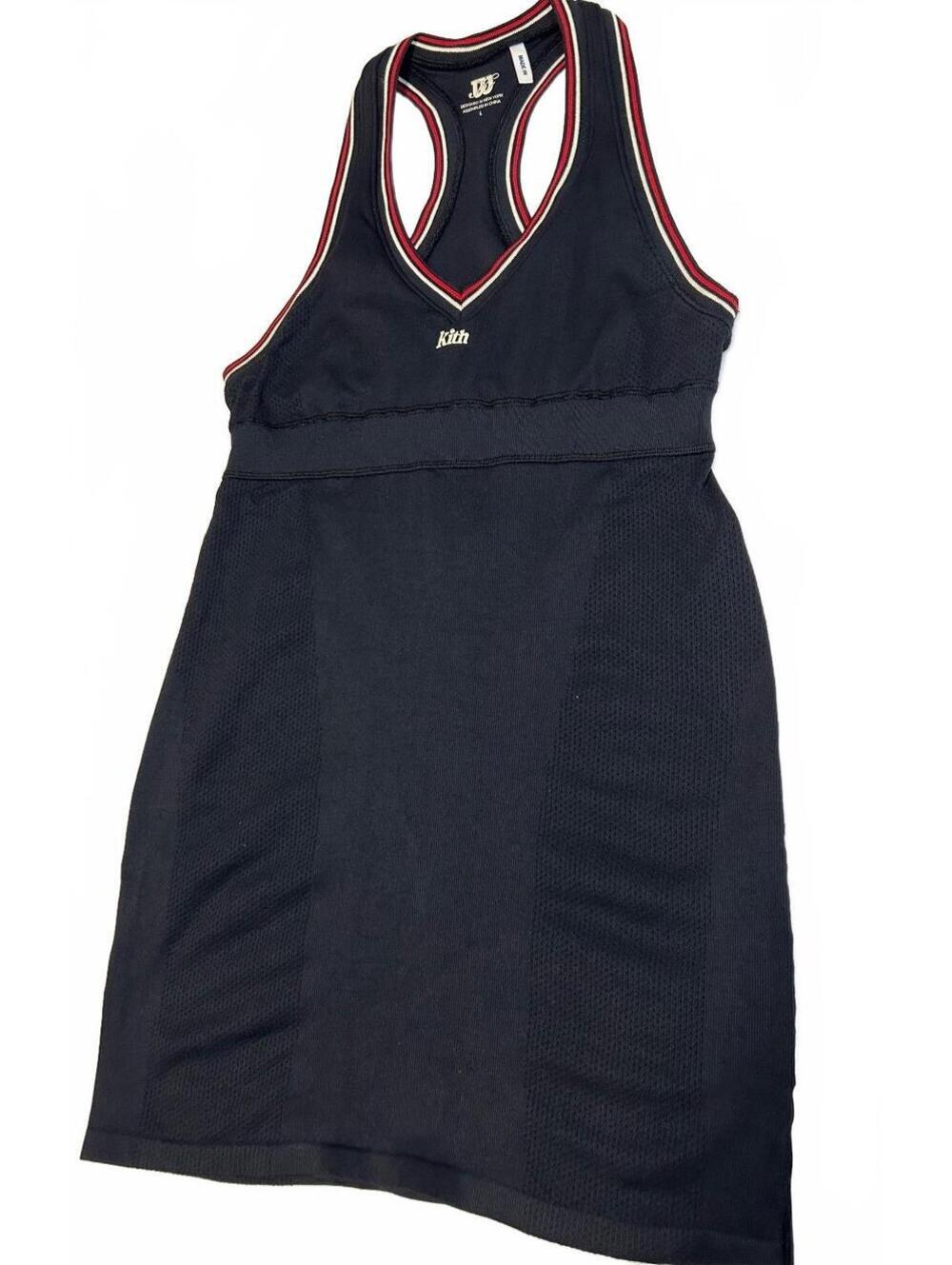 Kith Athletic Dress Black Size L Racerback Tennis Style